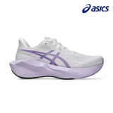 ASICS Women Novablast 6 Wide - White / Murasaki