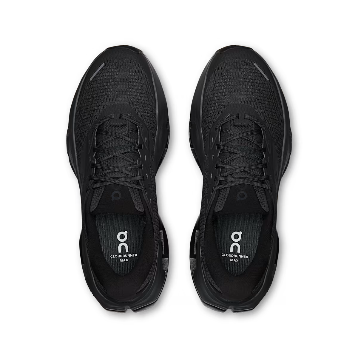 On Men Cloudrunner 3 Max - Black / Black