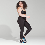 Feetures Active Elite Light Cushion No Show Tab - Black Sea