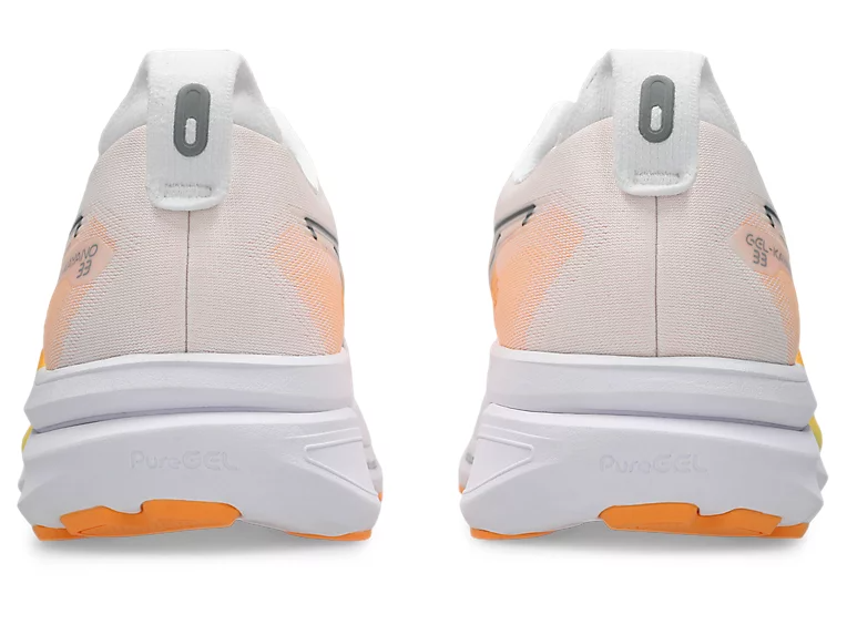 ASICS Men Gel-Kayano 33 - White / Stadium Orange