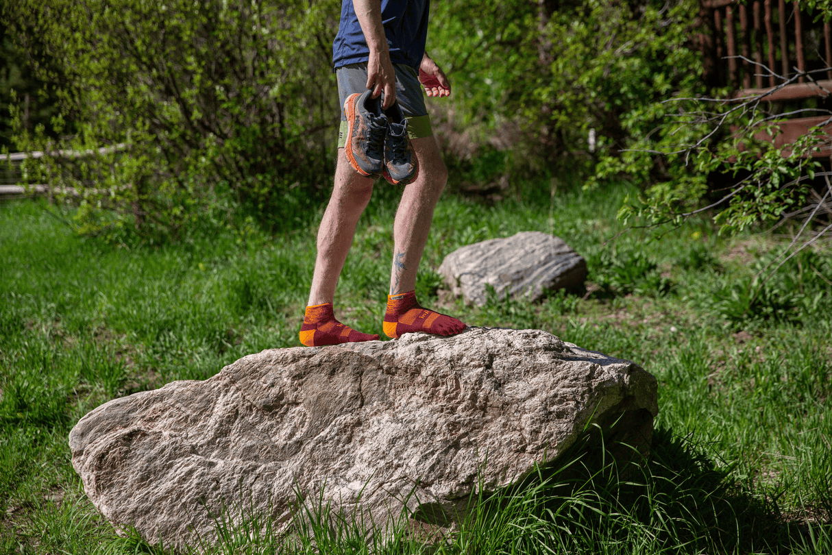 Injinji Trail Midweigth Mini-Crew Coolmax - Solar