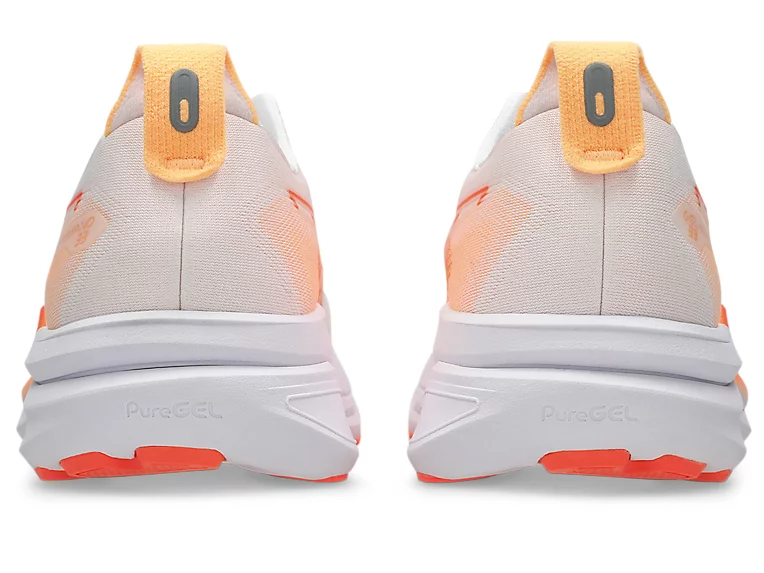 ASICS Women Gel-Kayano 33 - White / Vivid Coral