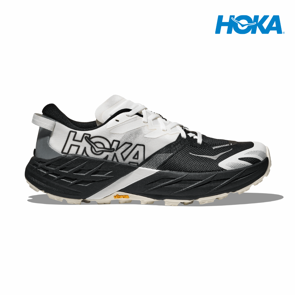 HOKA Women Speedgoat 7 Wide - Black / White