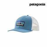 Patagonia P-6 Logo Trucker Hat - Shore Blue