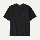 Patagonia Men Boardshort Logo Pocket Responsibili-Tee® - Ink Black