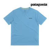 Patagonia Men P-6 Logo T-Shirt - Shore Blue