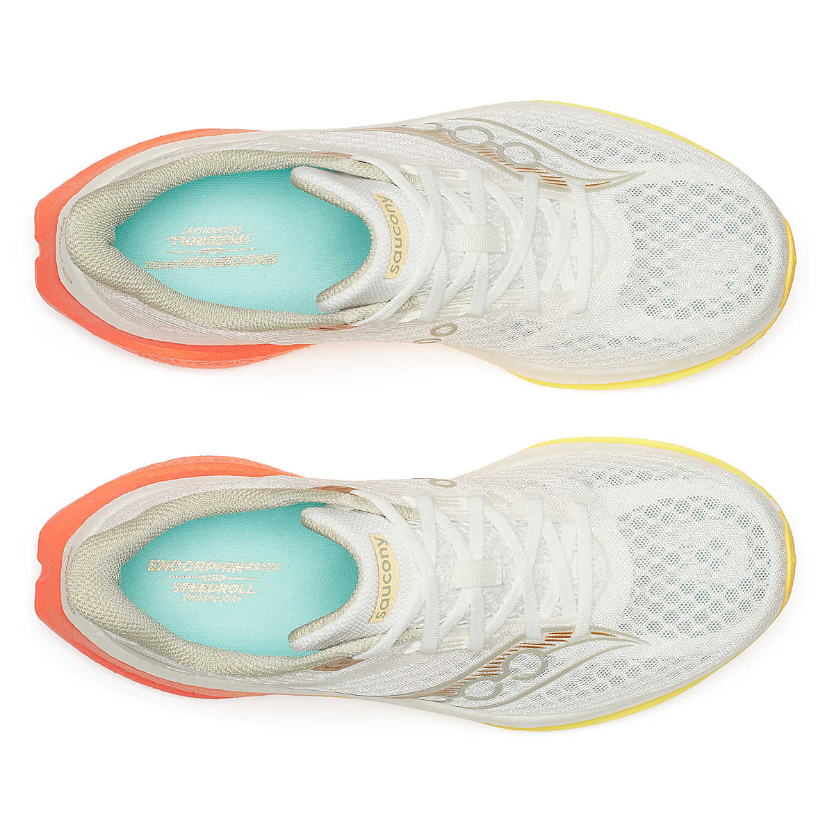 Saucony Men Endorphin Speed 5 Wide - Ivory / Fire