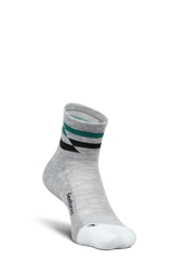 Feetures Active Elite Max Cushion Quarter - Gray Track