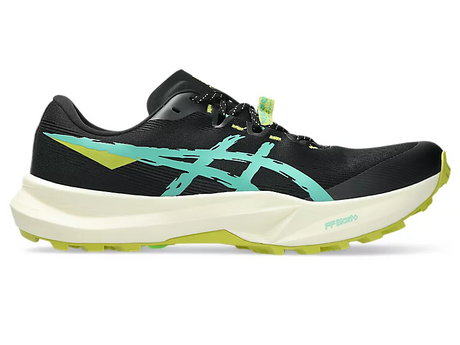 ASICS Men Fuji Lite 6 - Black / Aurora Green