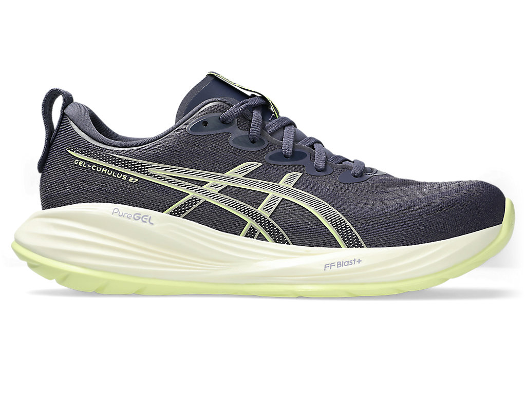 ASICS Men Gel-Cumulus 27 - Indigo Fog / Lucid Yellow