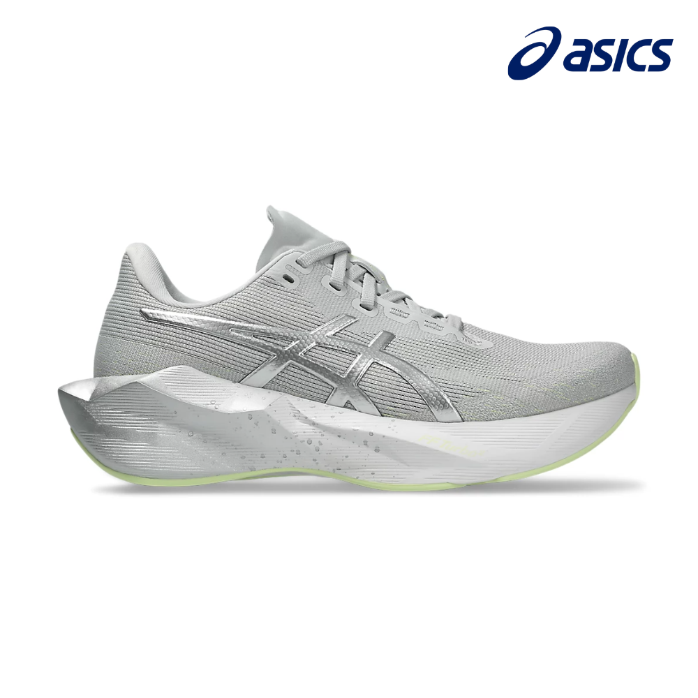 Asics Women Novablast 6 - Platinum Platinum / Glow Green