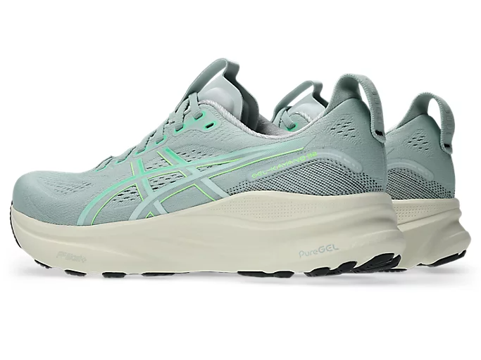 ASICS Men Gel-Kayano 32 Wide - Cold Moss / Vital Green