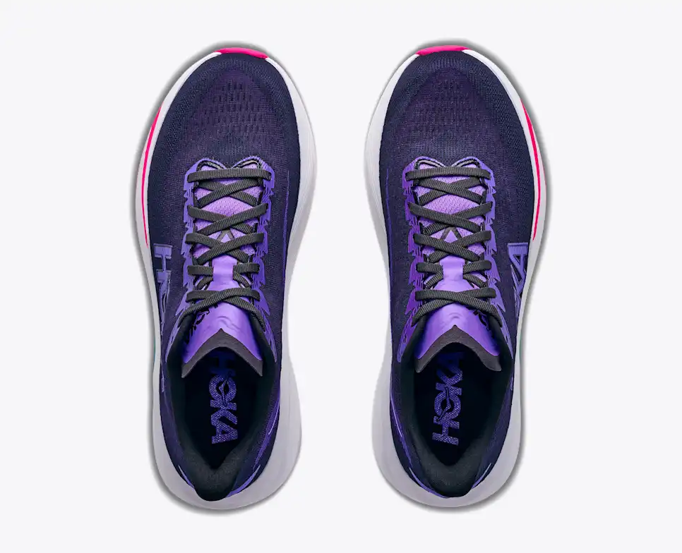 HOKA Men Mach 7 Wide - Carbon Black / Cosmic Purple
