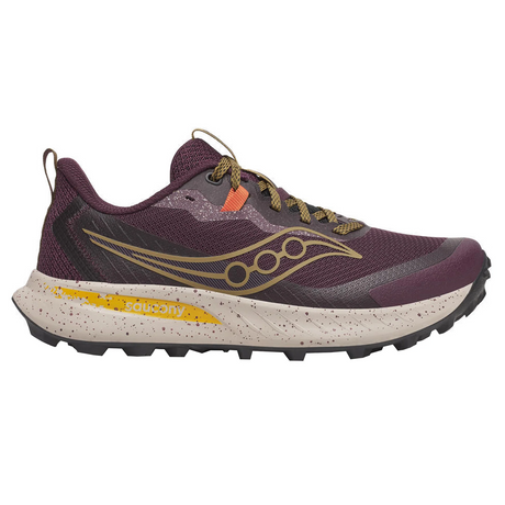 Saucony Men Peregrine 15 - Wine / Kodiak
