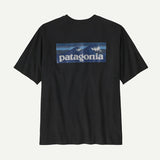 Patagonia Men Boardshort Logo Pocket Responsibili-Tee® - Ink Black