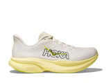 HOKA Women Mach 6 - White / Neon Hoka Citrus
