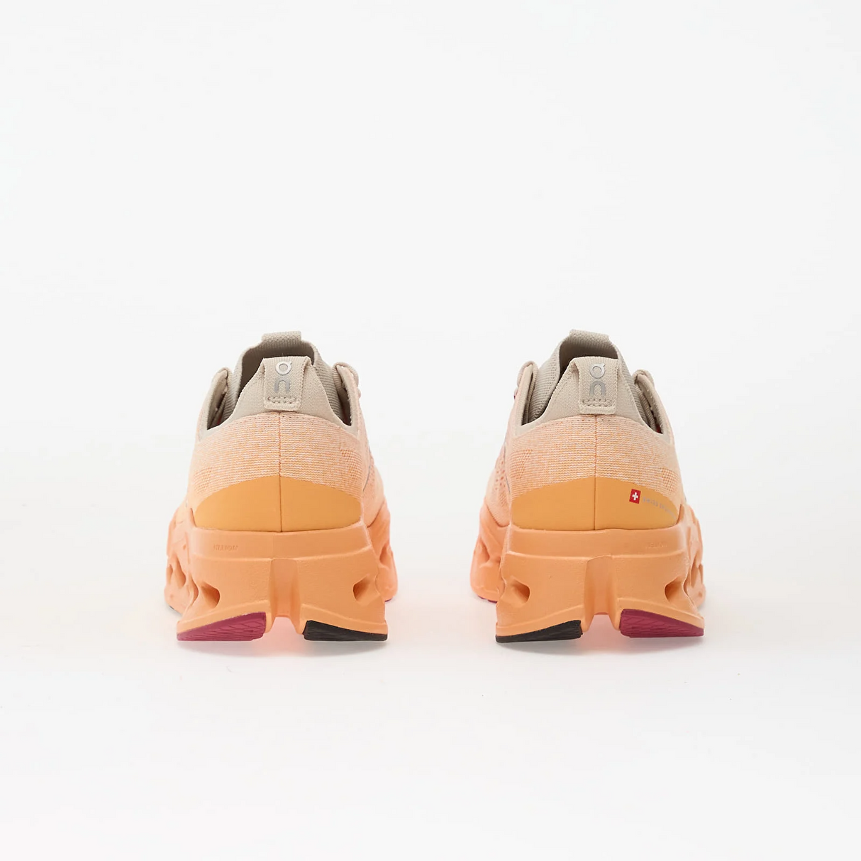 On Men Cloudsurfer Max - Pearl / Tangerine