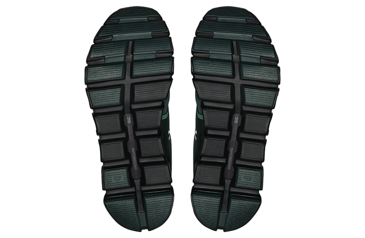 On Running Men Cloud 6 - Evergreen / Black