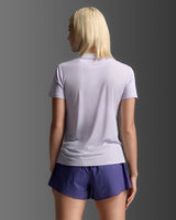 2XU Women Aero Mesh Tee - Virtual Violet / Violet Reflective