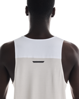 On Men Performance Tank - White / Silver