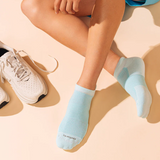 Feetures Active High Performance Max Cushion No Show Tab - Sea Glass