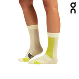 On Running Women Performance High Sock - Seedling / Kiwi