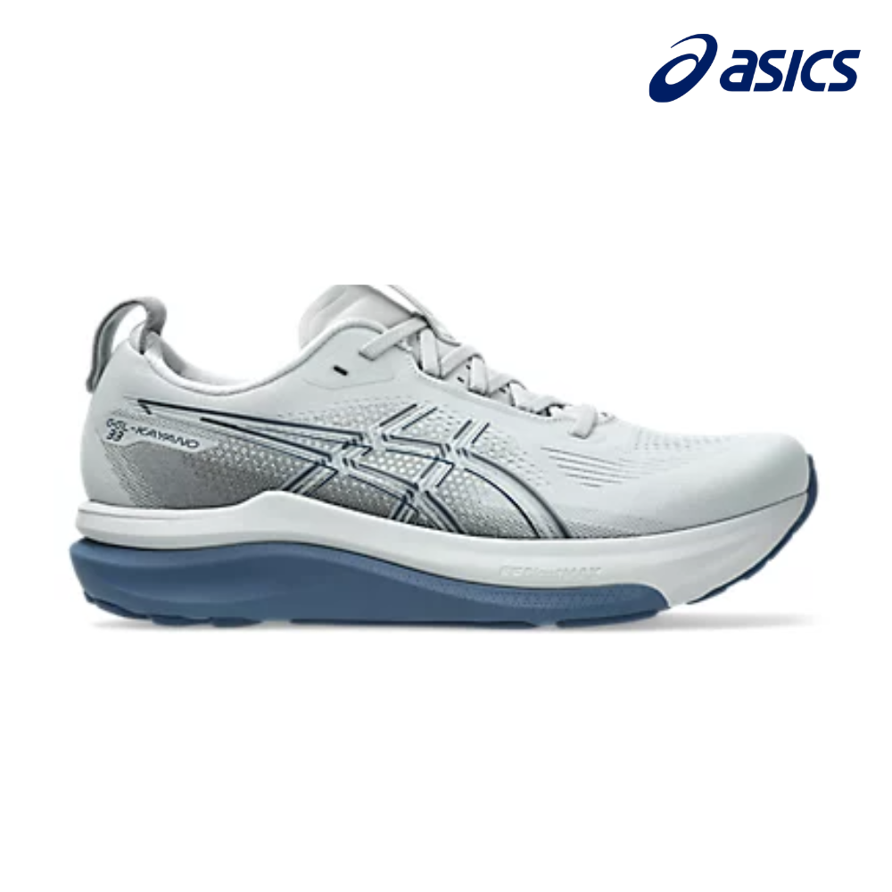 ASICS Men Gel-Kayano 33 Wide - Piedmont Grey / Midnight
