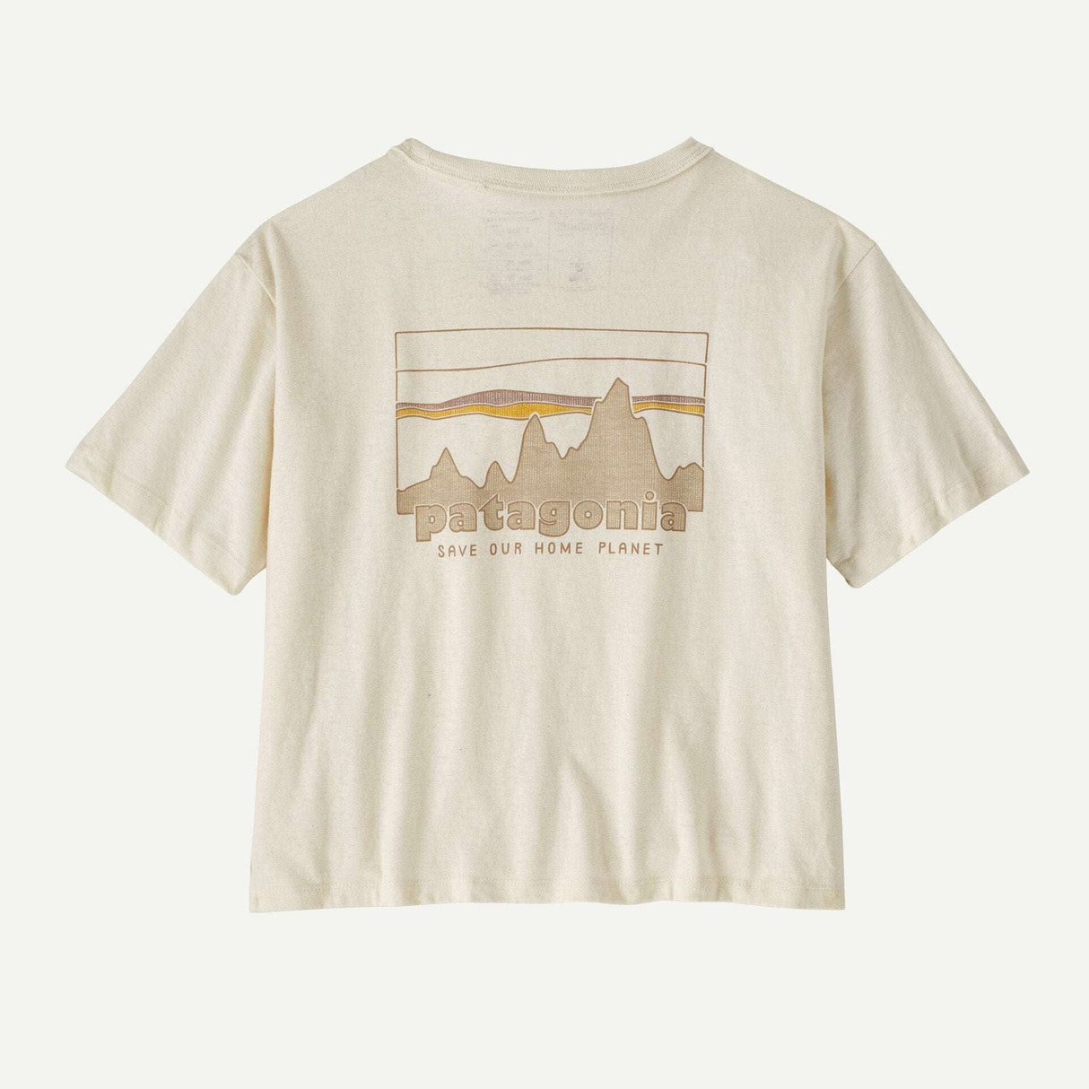 Patagonia Women '73 Skyline Easy-Cut Responsibili-Tee - Birch White
