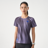 NEDAO Women Qiflow Running T-Shirt Vortex - Aurora Indigo