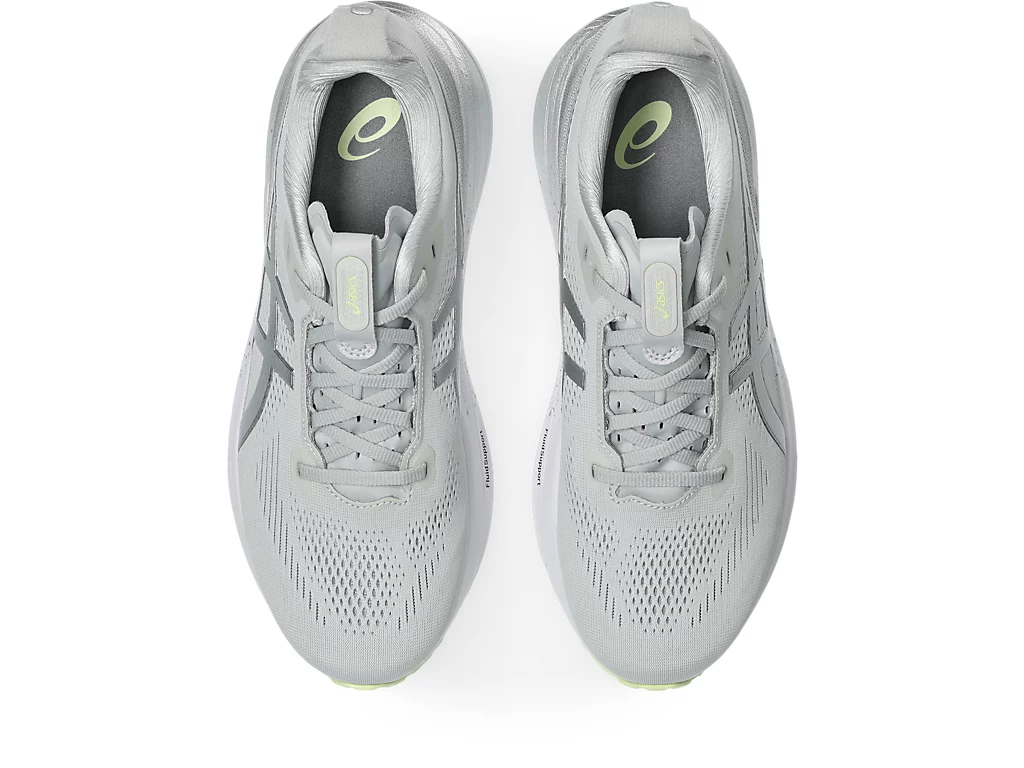 Asics Men Gel-Kayano 33 - Platinum Platinum / Glow Green