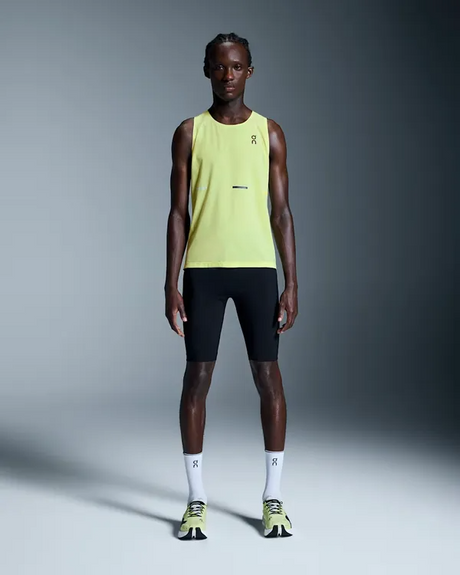 On Men Race Singlet - Limelight
