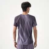 NEDAO Men Qiflow Running T-Shirt Vortex - Aurora Indigo