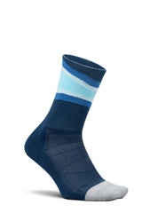 Feetures Active Elite Light Cushion Mini Crew - Blue Bounce