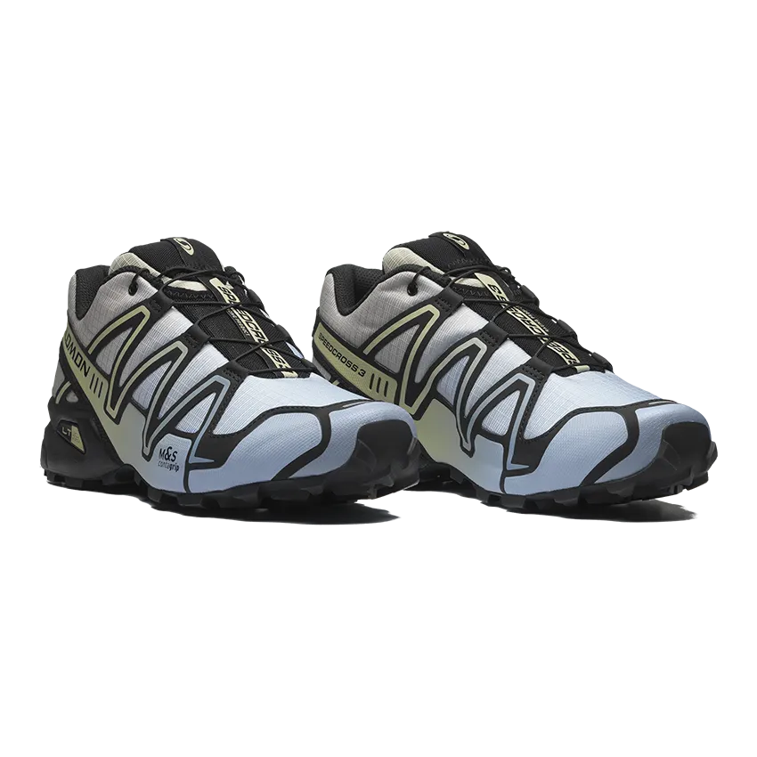 Salomon Unisex Speedcross 3 Chromatic - Black / Alfalfa / Blue Fog