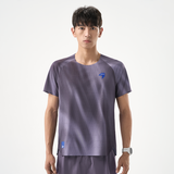 NEDAO Men Qiflow Running T-Shirt Vortex - Aurora Indigo