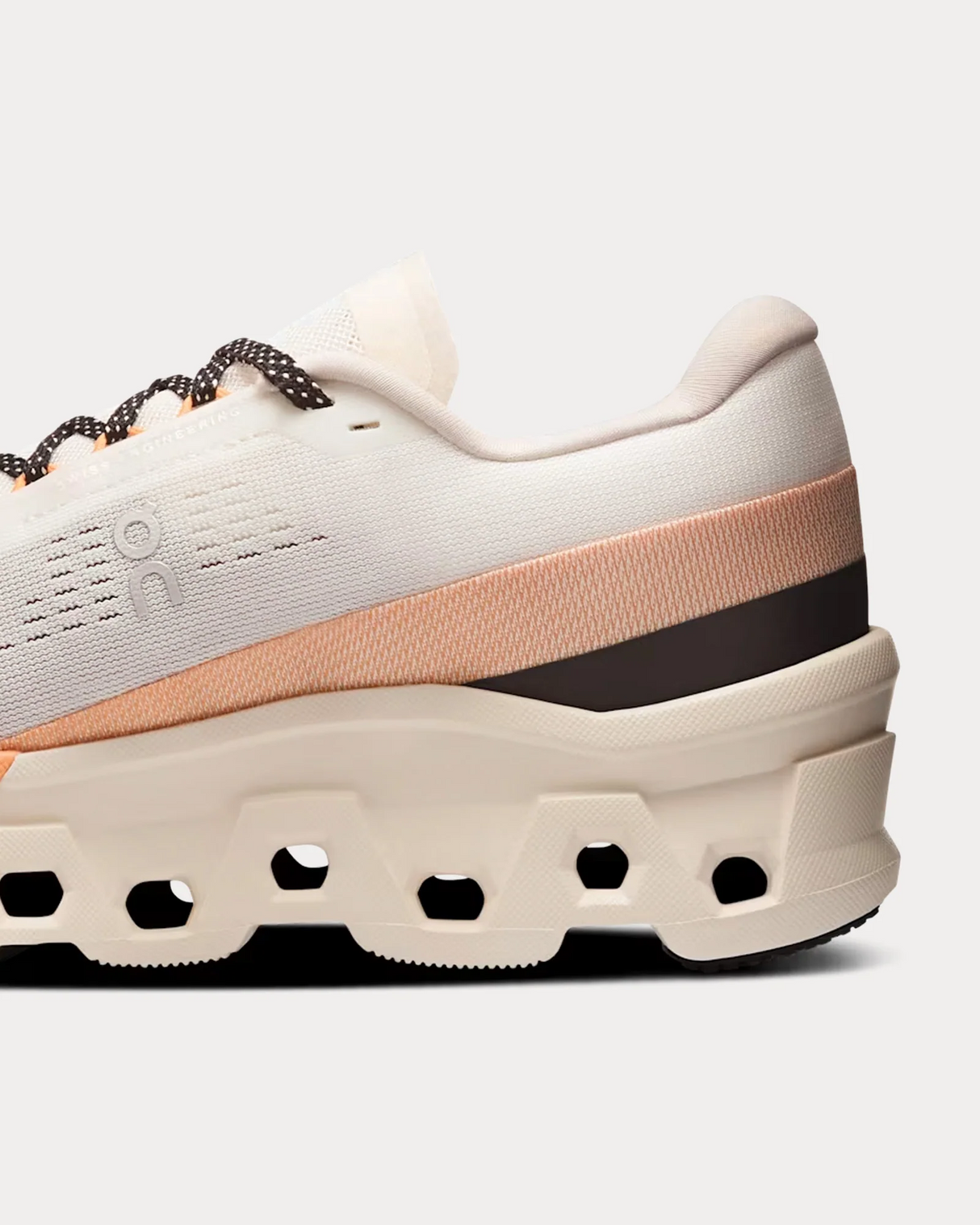 On Women Cloudmonster 2 - Ivory / Tangerine