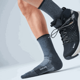 Feetures Trail Max Cushion Mini Crew - Gray