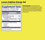 (6 Packs) GU Energy Gel Lemon Sublime - Expiry Date: Dec 2026