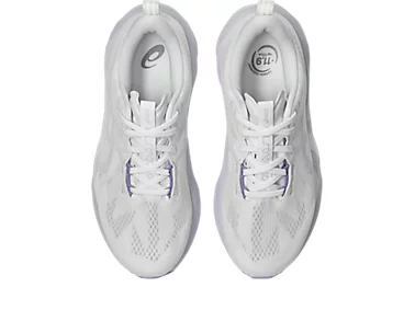 ASICS Women Novablast 5 Wide - White / Lilac Hint