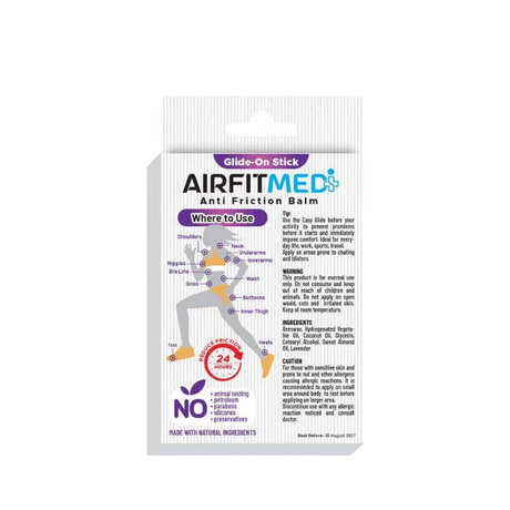 AirFit Medi - Easy Glide-On Stick-Body - Calming Lavender Infused