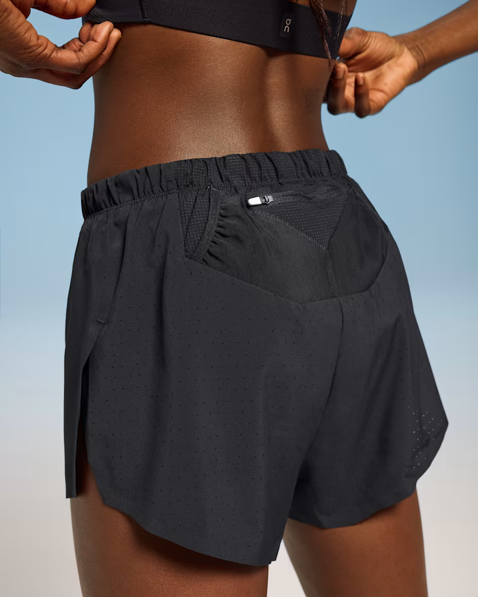 On Women Race Shorts - Black