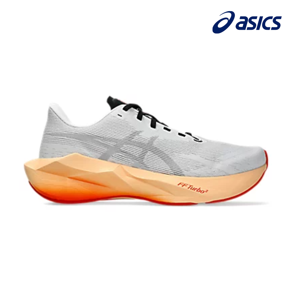 ASICS Men Novablast 6 - White / Orange Glow