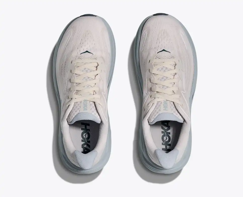 HOKA Women Clifton 10 - Grout / Mineral Blue