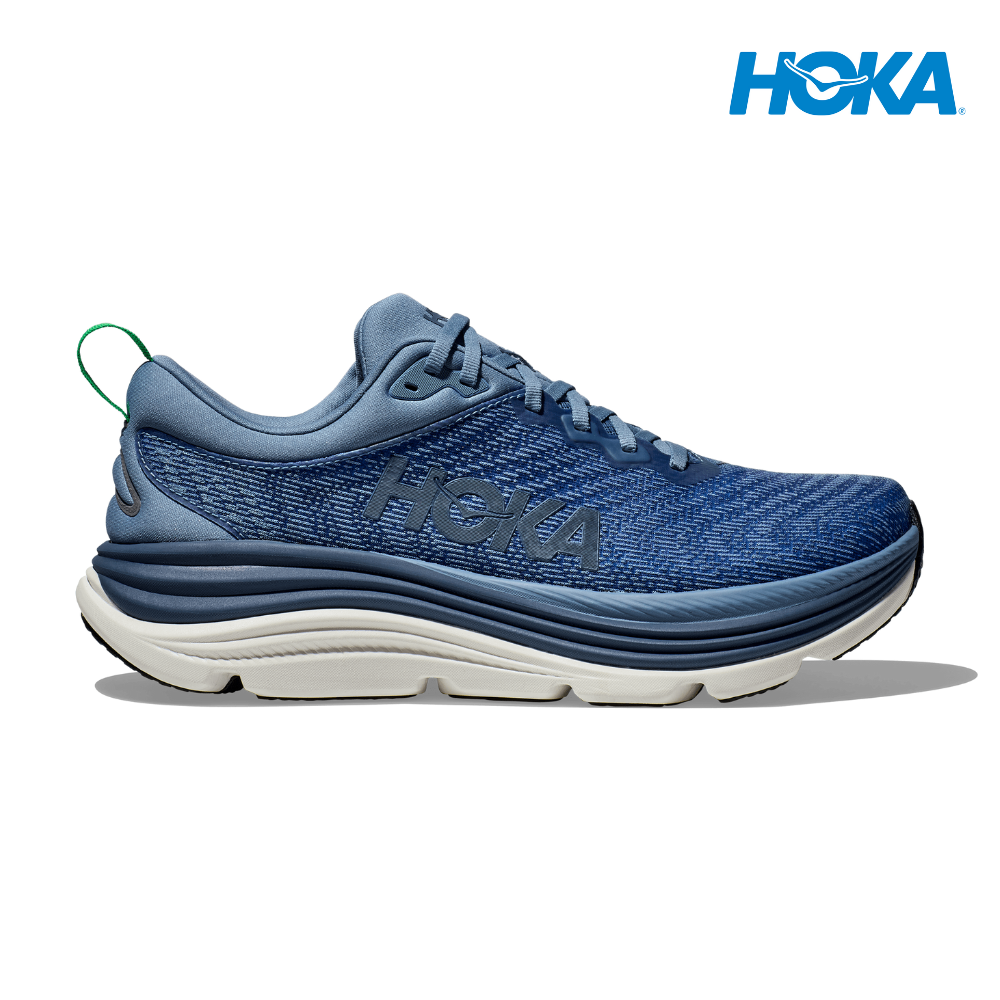 HOKA Men Gaviota 5 Wide - Downpour / Thunder Cloud