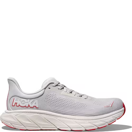 HOKA Women Arahi 7 Wide - Cosmic Grey / Ruby Red