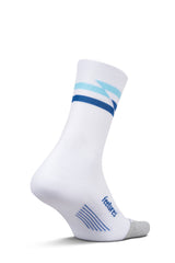 Feetures Active Elite Light Cushion Mini Crew - White Track