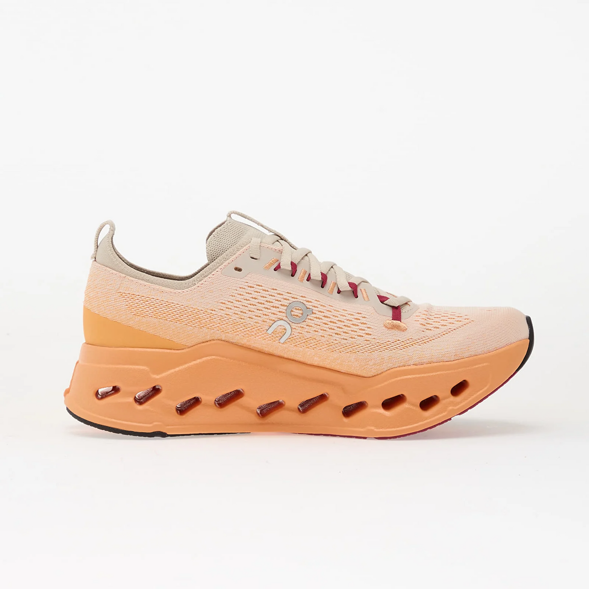 On Men Cloudsurfer Max - Pearl / Tangerine