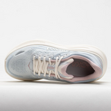 HOKA Women Bondi 9 GLM Wide - Alabaster / Mineral Blue