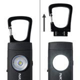 Nathan Sports Siren LED Alarm RX Loud 120+ DB - Black / Silver