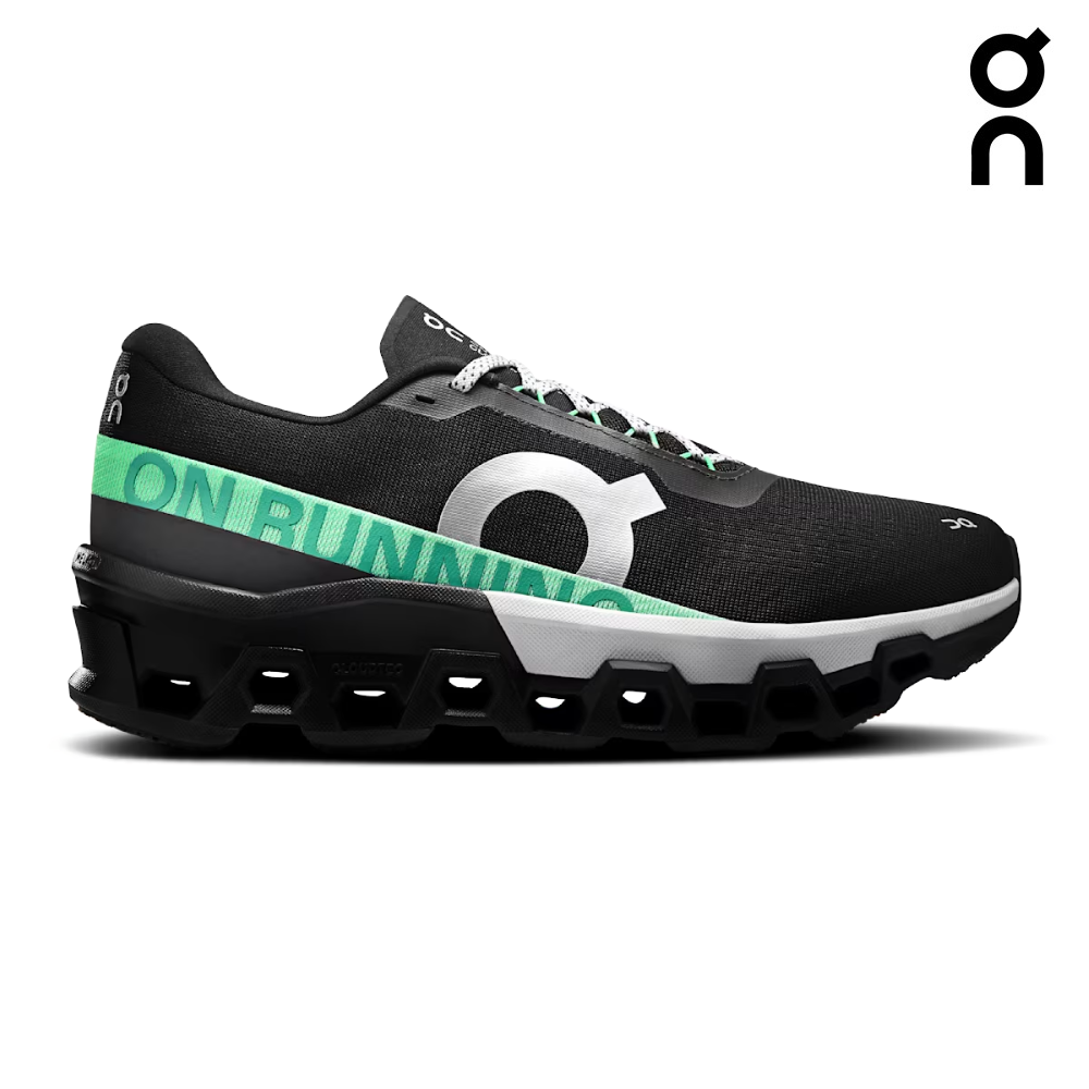 On Men Cloudmonster 2 - Black / Glacier